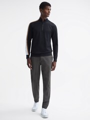 Reiss Black Kings Half-Zip Golf Top - Image 3 of 6