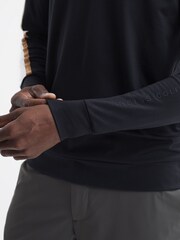 Reiss Black Kings Half-Zip Golf Top - Image 6 of 6