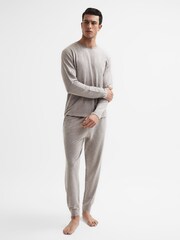 Reiss Adam Melierter Pullover mit Rundhalsausschnitt - Bild 3 von 5