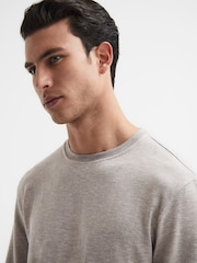 Reiss Adam Melierter Pullover mit Rundhalsausschnitt - Bild 4 von 5
