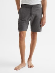 Reiss Dark Grey Tyne Jersey Shorts - Image 1 of 6