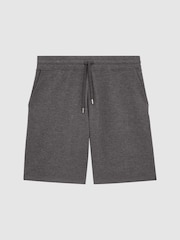 Reiss Dark Grey Tyne Jersey Shorts - Image 2 of 6