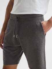 Reiss Dark Grey Tyne Jersey Shorts - Image 4 of 6