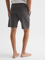 Reiss Dark Grey Tyne Jersey Shorts - Image 5 of 6