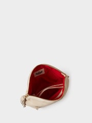 Osprey London White The Luxe Milano Leather Sling Bag - Image 4 of 6