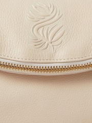 Osprey London White The Luxe Milano Leather Sling Bag - Image 5 of 6