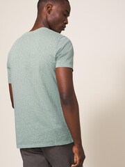 White Stuff Green Abersoch Short Sleeve T-Shirt - Image 2 of 7