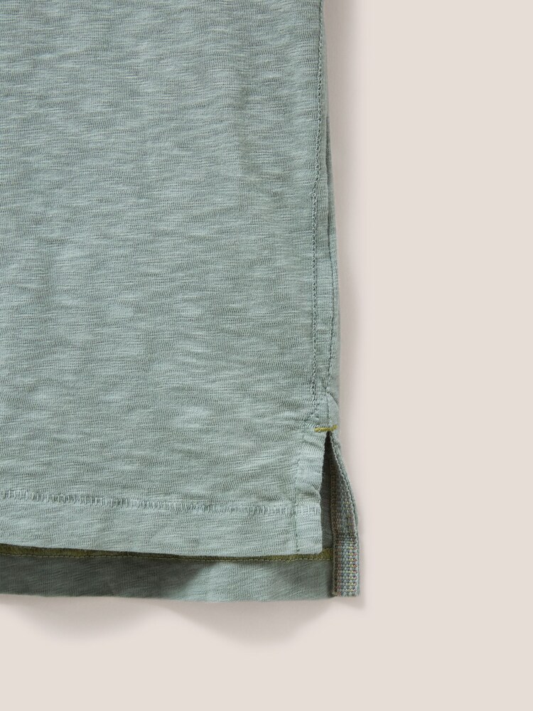 White Stuff Green Abersoch Short Sleeve T-Shirt - Image 7 of 7