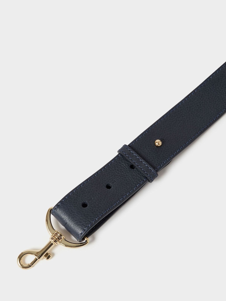 Osprey London Blue The Luxe Milano Leather Sling Bag - Image 6 of 6