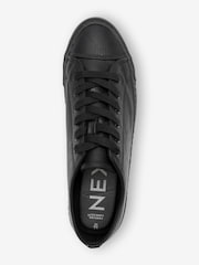 Black Wide Fit Forever Comfort® Patent Baseball Trainers - Image 5 of 6