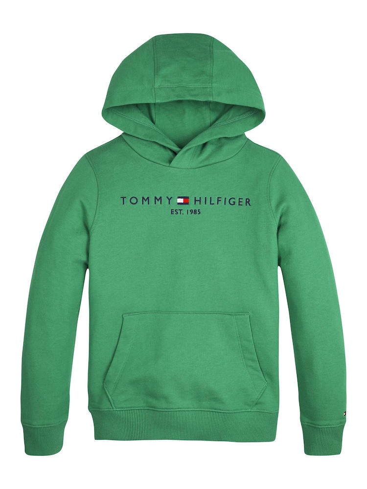 Tommy Hilfiger Green Essential Hoodie - Image 1 of 3