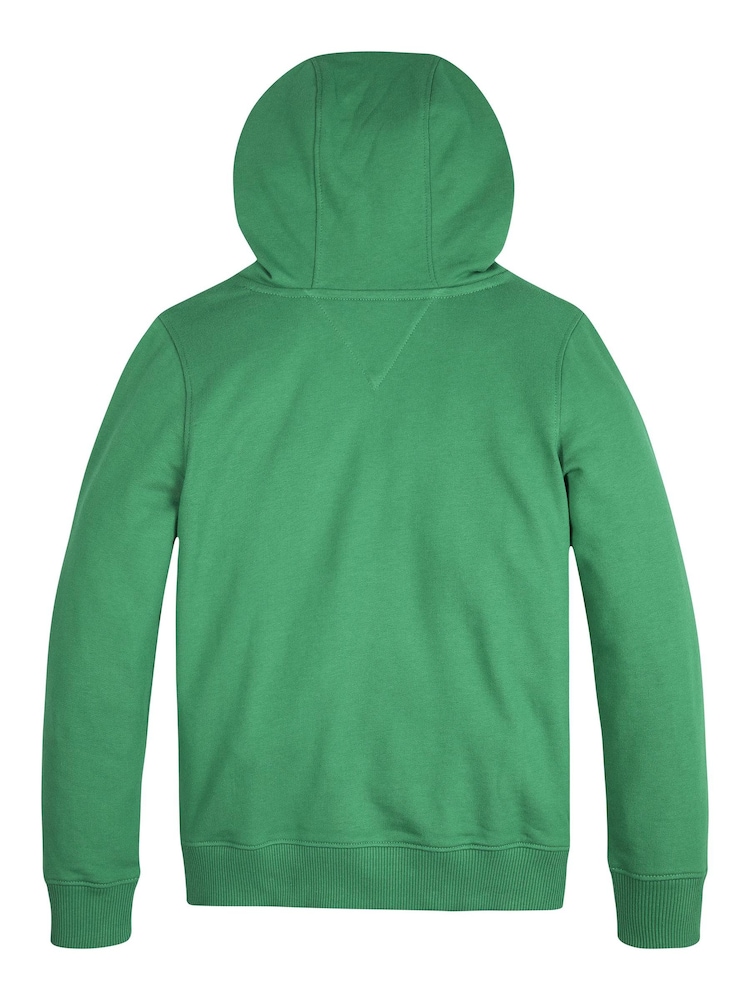Tommy Hilfiger Green Essential Hoodie - Image 2 of 3