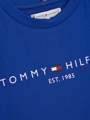 Tommy Hilfiger Blue 100% Cotton Essential T-Shirt - Image 3 of 3