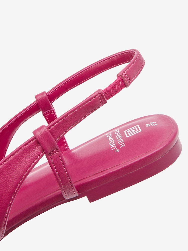 Pink - Forever Comfort® Schuhe mit Fersenriemen und Schnallendetail - Bild 4 von 4 Pink - Forever Comfort® Schuhe mit Fersenriemen und Schnallendetail - Bild 4 von 4