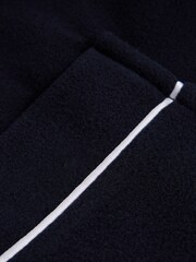 Reiss Snuggle Piped Fleece Nightwear Dressing Gown - صورة 7 من 7