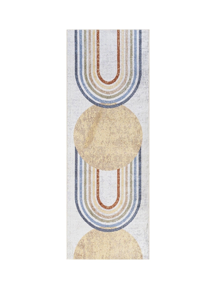 LIVABLISS Beige Lillian Washable Modern Rug - Image 2 of 8