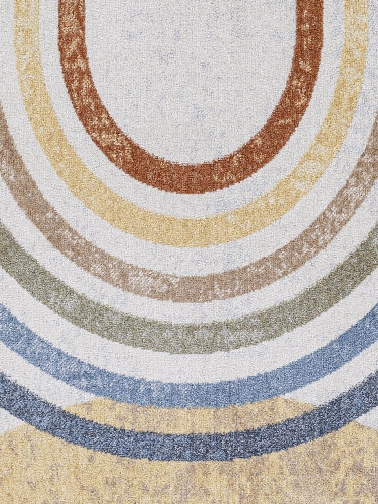 LIVABLISS Beige Lillian Washable Modern Rug - Image 8 of 8