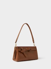 Osprey London Brown The East West Belt Leather Shoulder Bag - Image 2 of 4