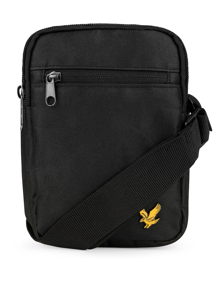 Lyle & Scott Reporter Cross-Body Black Bag - Image 2 of 5