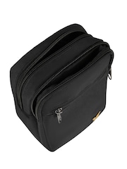 Lyle & Scott Reporter Cross-Body Black Bag - Image 4 of 5