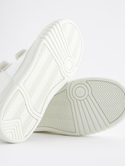 White Standard Fit (F) Strap Touch Fastening Shoes - Image 5 of 5