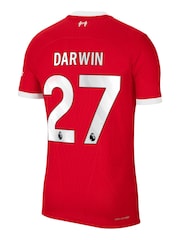 Nike Red Darwin - 27 Liverpool Home Match Shirt 2023-24 - Image 3 of 3