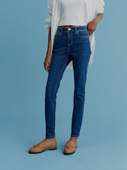 Denim Dark Blue Skinny Jeans - Image 2 of 7