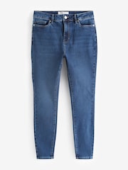 Denim Dark Blue Skinny Jeans - Image 6 of 7