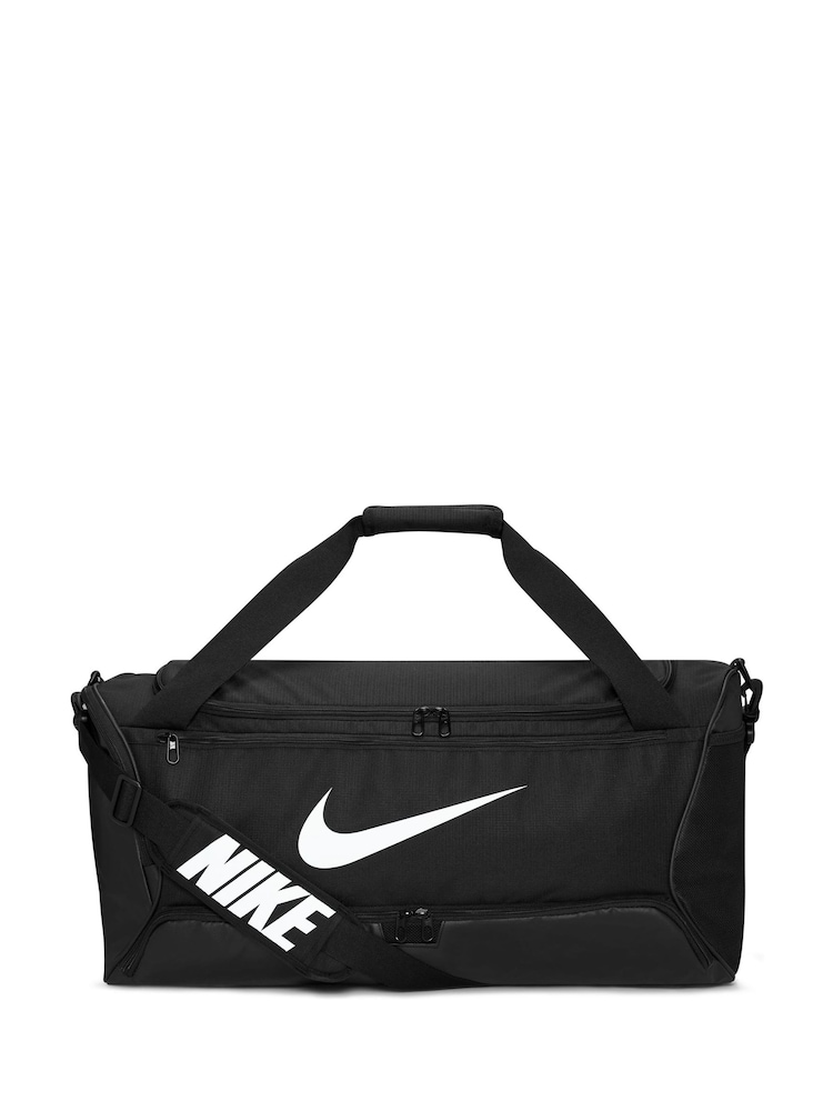 Nike Black Brasilia Training Duffel Bag (60L) - Image 1 of 10
