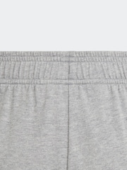 adidas Grey Essentials Big Logo 100% Cotton Shorts - Image 4 of 5