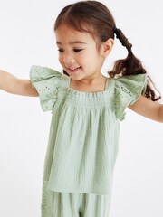Sage Green 2 Piece Set (3mths-7yrs) - Image 2 of 7