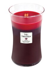 Woodwick Red Large Trilogy Sun Ripened Berries Candle - Image 3 of 3