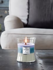 Woodwick Purple Medium Trilogy Calming Retreat Candle - Image 1 of 2