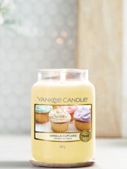 Yankee Candle Cream Large Jar Cupcake Candle - Image 1 of 4