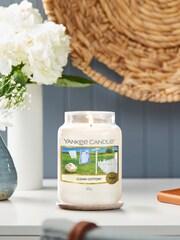 Yankee Candle White Jar Clean Cotton Candle - Image 4 of 6