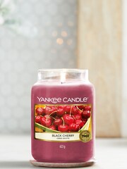 Yankee Candle Red Large Jar Cherry Candle - Image 1 of 4