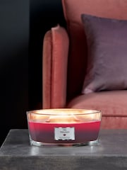 Woodwick Red Ellipse Trilogy Sun Ripened Berries Candle - Image 1 of 2