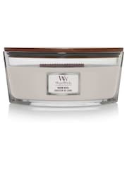 Woodwick Cream Ellipse Warm Wool Candle - Image 2 of 2