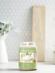 Yankee Candle Green Large Jar Vanilla Lime Candle - Image 1 of 2
