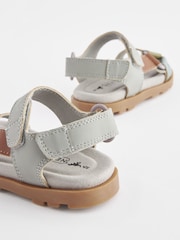 Mineral Blue Cushioned Touch Fastening Trekker Sandals - Image 5 of 6