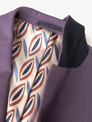 Lilac Purple Skinny Motion Flex Stretch Suit Jacket - Image 10 of 12