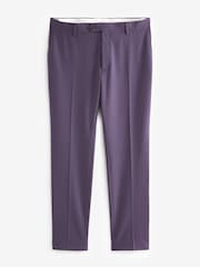 Lilac Purple Motion Flex Stretch Suit Trousers - Image 7 of 10