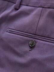 Lilac Purple Motion Flex Stretch Suit Trousers - Image 9 of 10