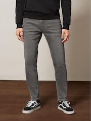 Light Grey Motion Flex Stretch Slim Fit Jeans - Image 1 of 11