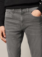 Light Grey Motion Flex Stretch Slim Fit Jeans - Image 5 of 11