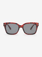 Red Preppy Style Polarised Sunglasses - Image 4 of 5