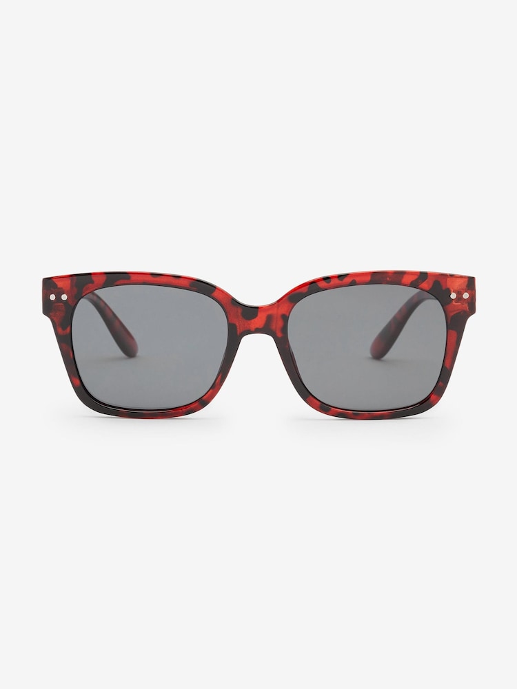 Rouge - Lunettes de soleil polarisées style Preppy - Image 4 of 5