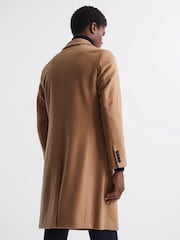 Reiss Camel Tycho Cashmere Coat - Image 5 of 8