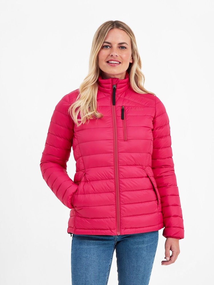 Tog 24 Pink Drax Funnel Down Jacket - Image 1 of 7