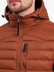 Tog 24 Red Drax Down Fill Hooded Jacket - Image 4 of 6